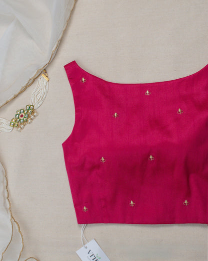 Nayantara Hotpink Blouse