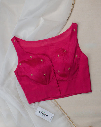 Nayantara Hotpink Blouse