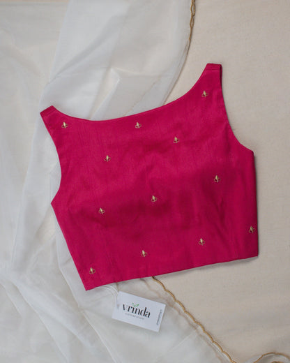 Nayantara Hotpink Blouse