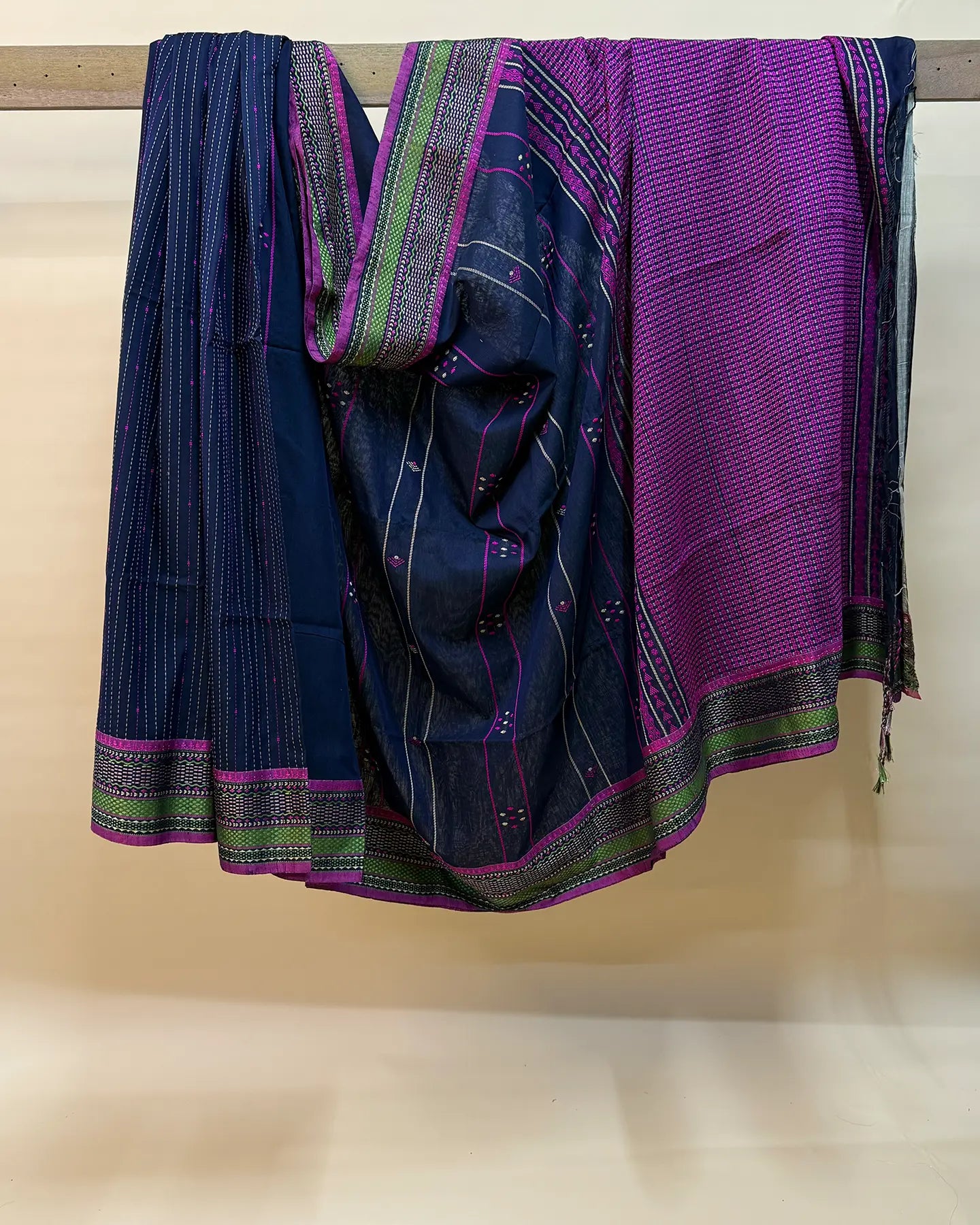 Neel Kantha Handwoven Tangail Saree