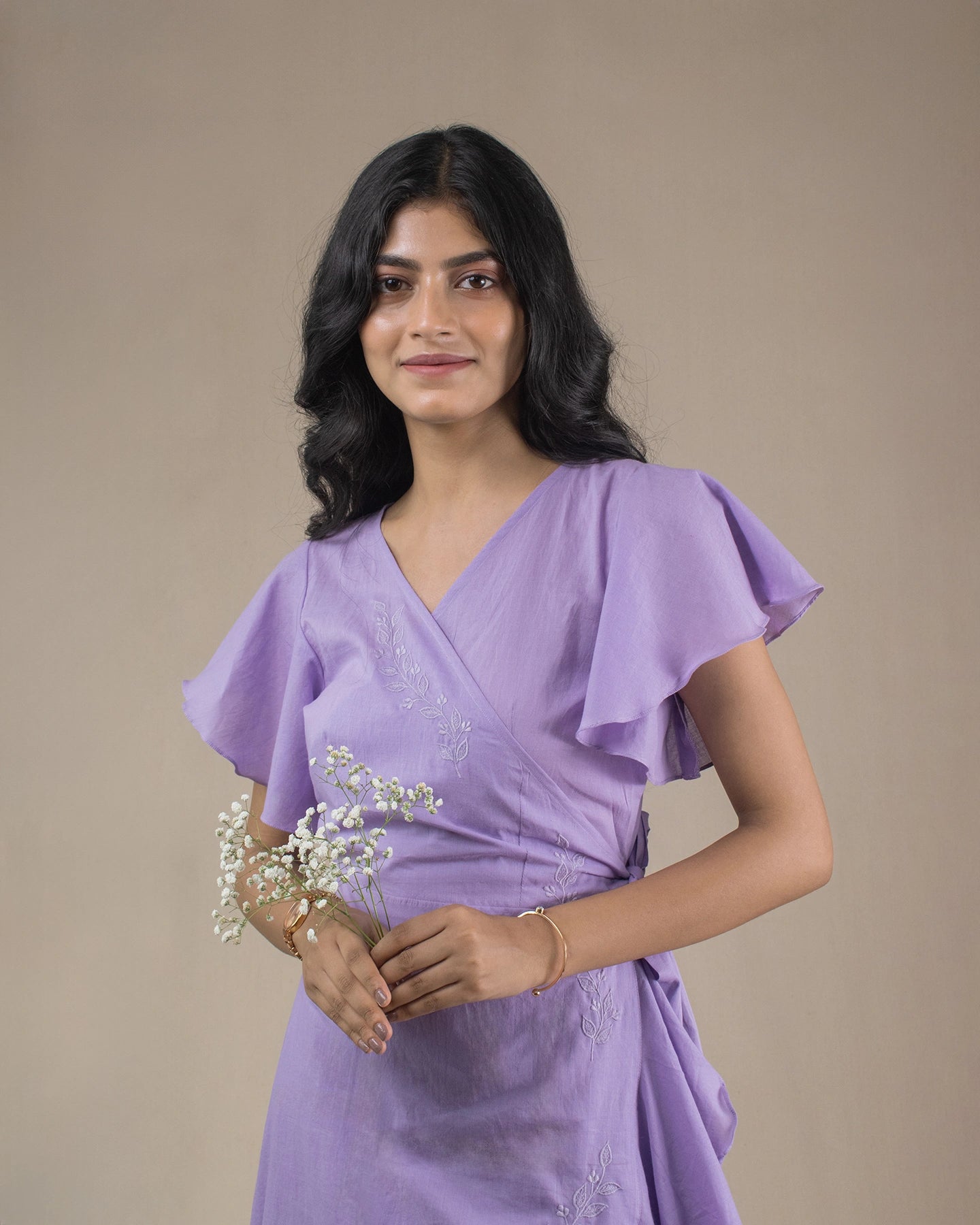 Nesaea Ruffle Dress