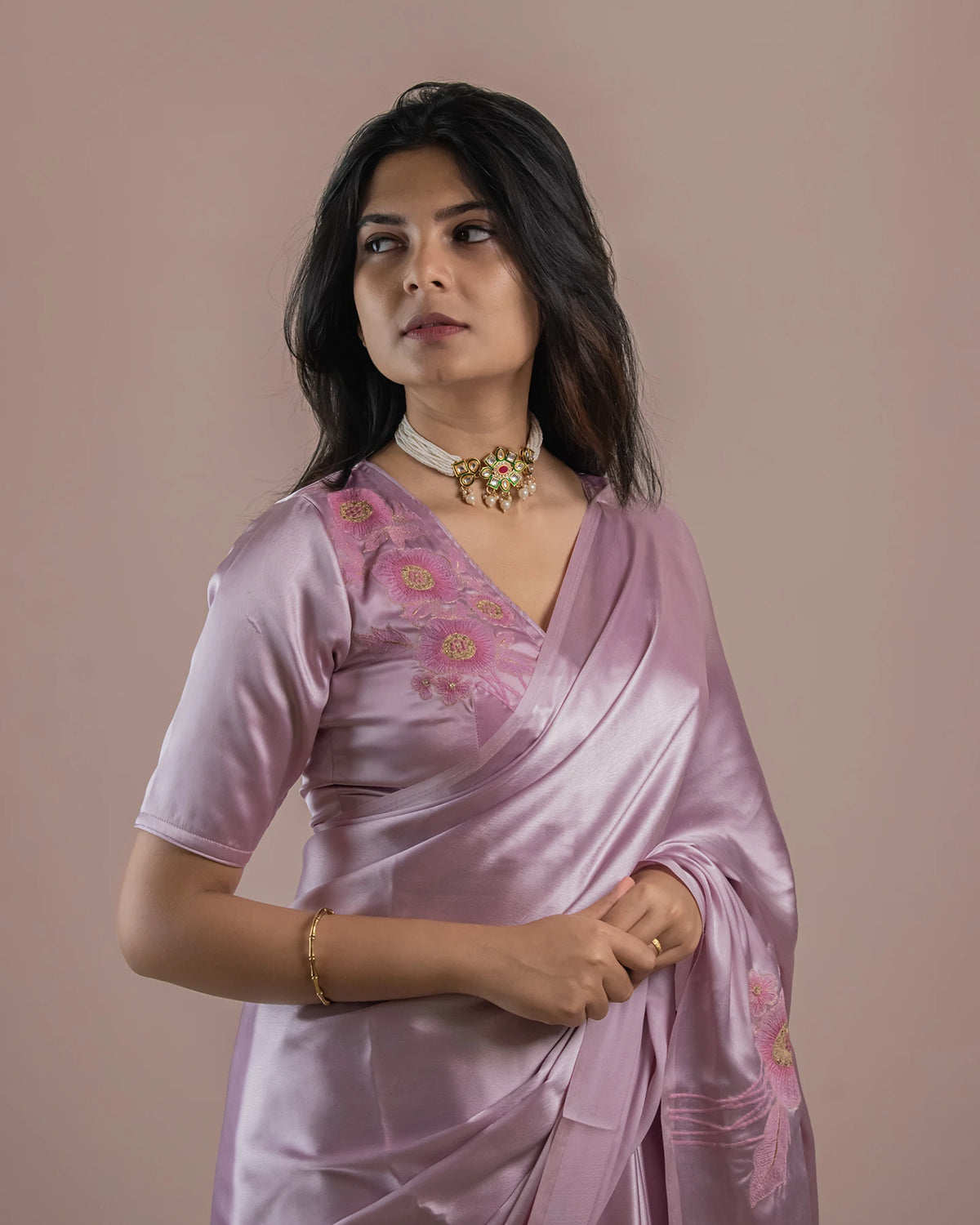 Niya Lilac Blouse