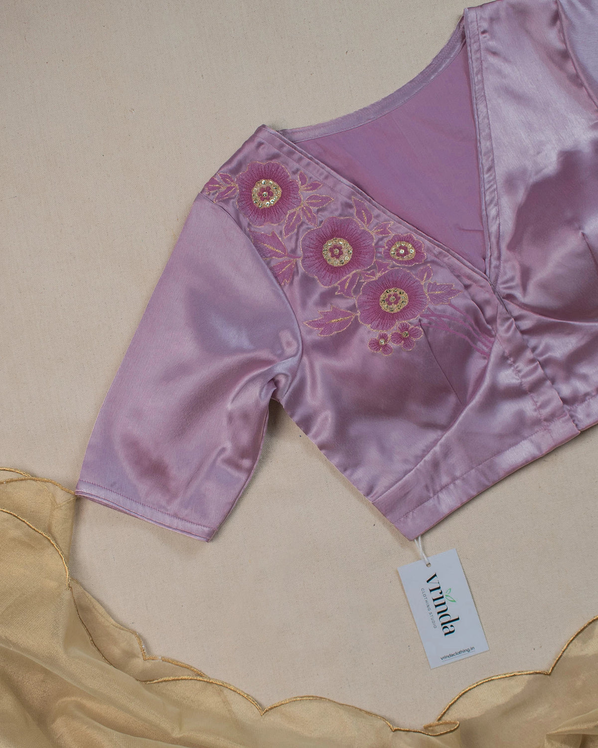 Niya Lilac Blouse