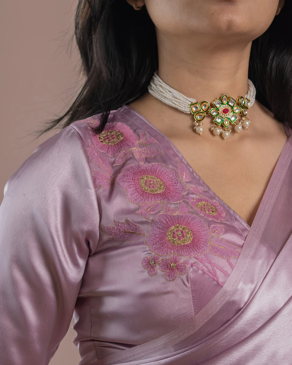 Niya Lilac Blouse