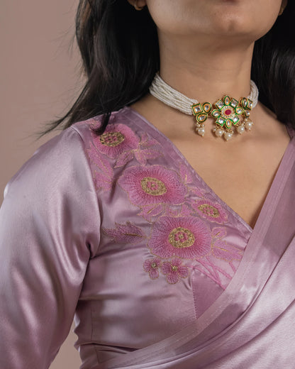 Niya Lilac Blouse