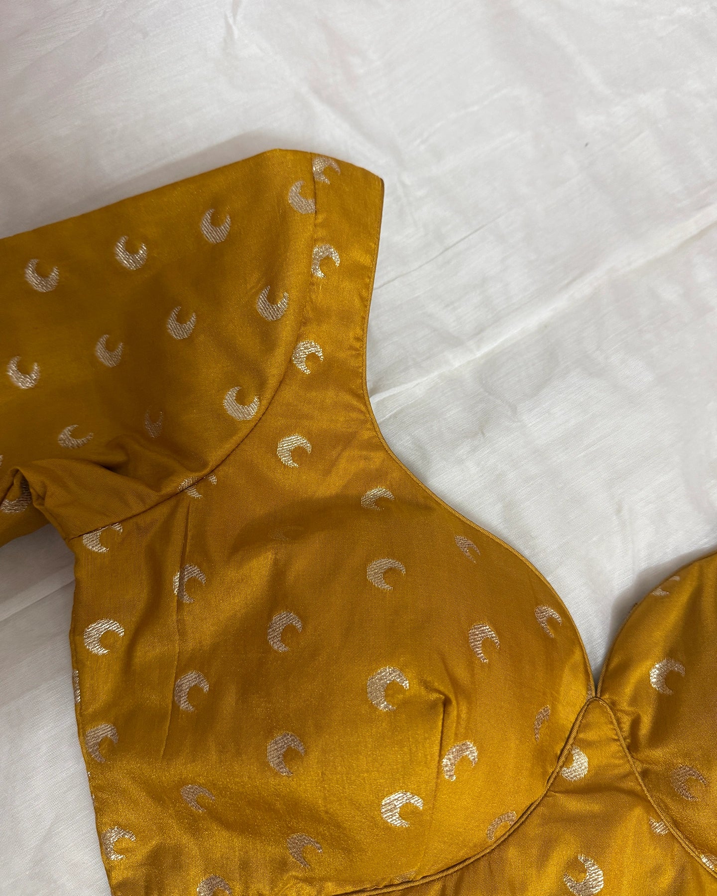 Paithani Mustard Blouse