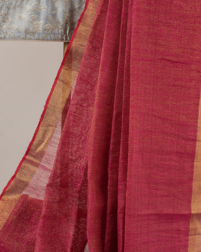 Laal Paithani Handwoven Saree