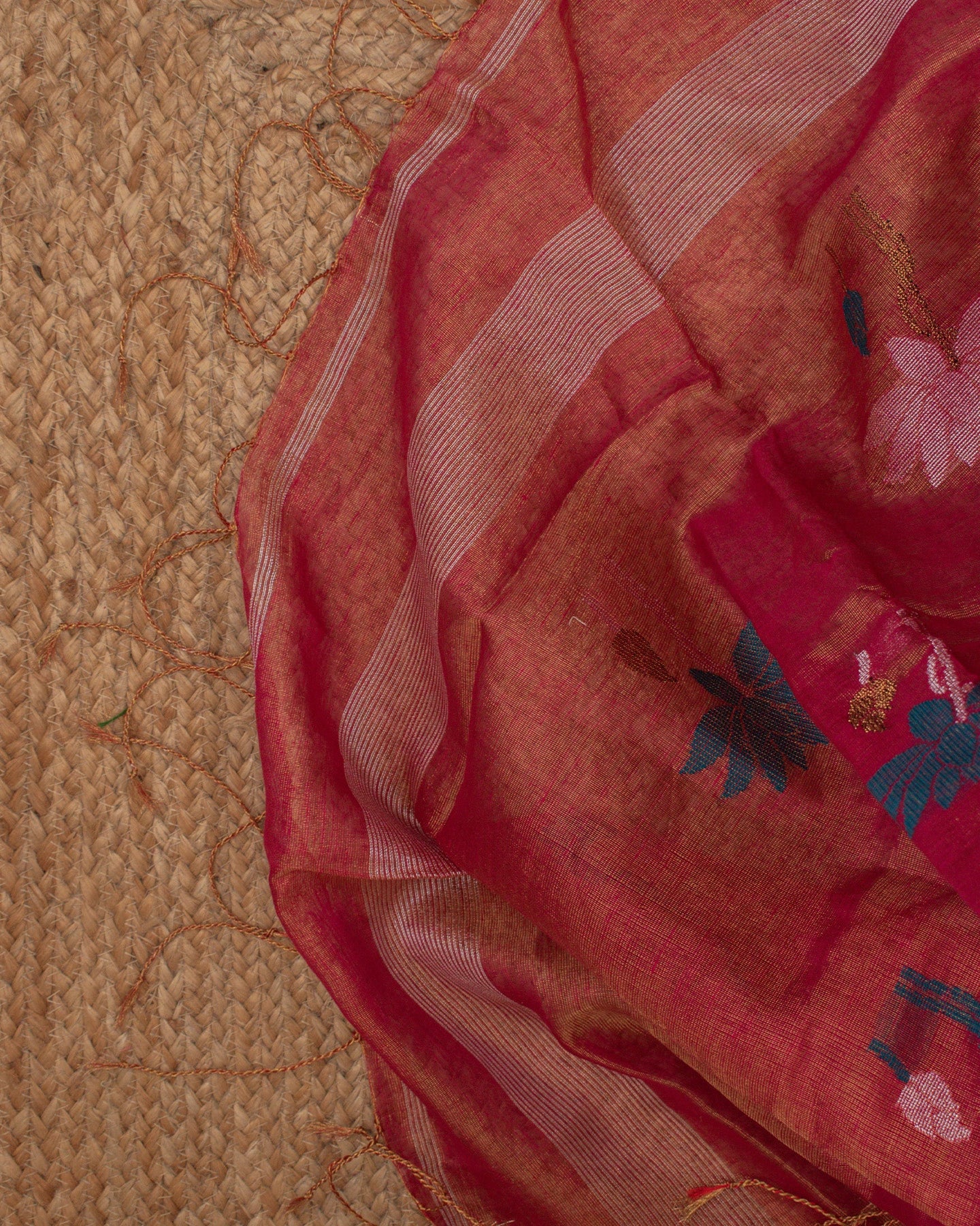 Laal Paithani Handwoven Saree