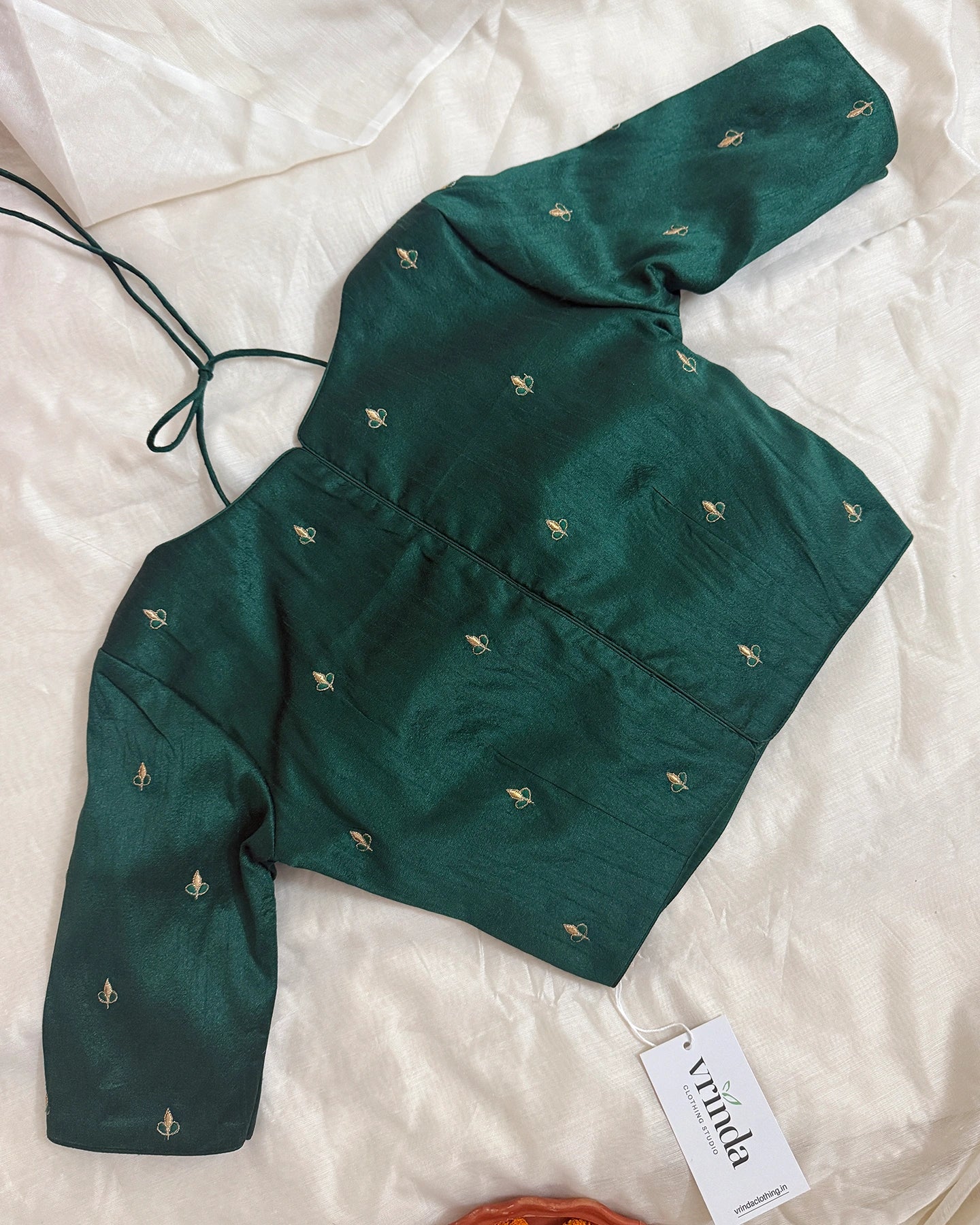 Panash Forest Green Blouse