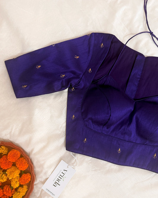 Panash Ink Blue Blouse