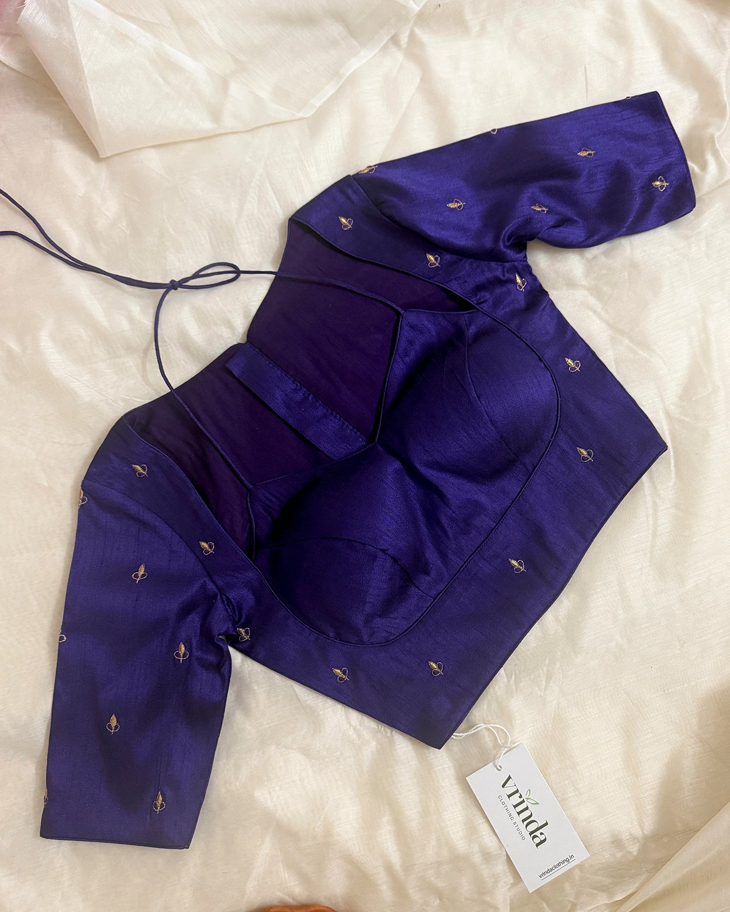 Panash Ink Blue Blouse