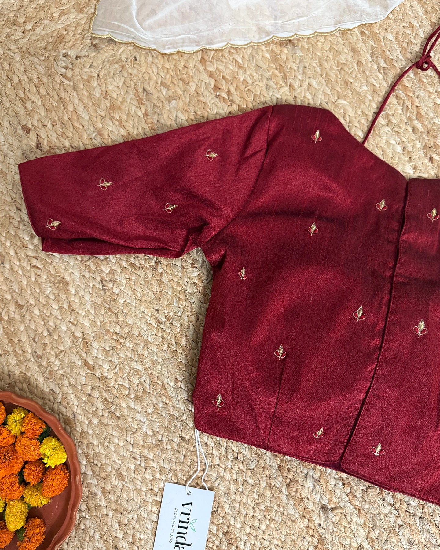 Panash Maroon Blouse
