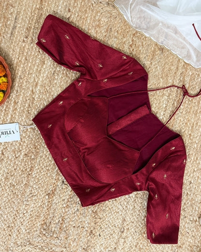 Panash Maroon Blouse