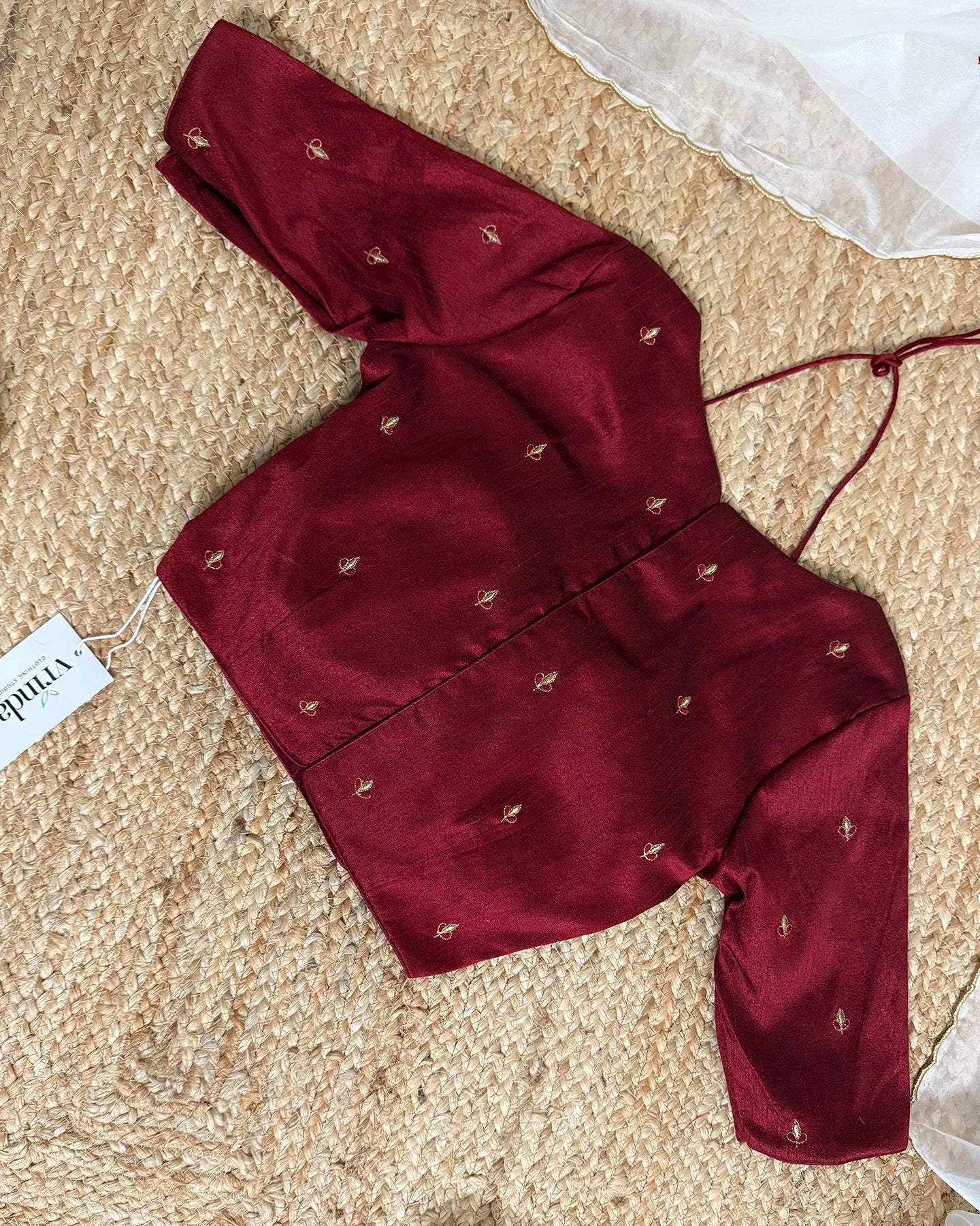 Panash Maroon Blouse