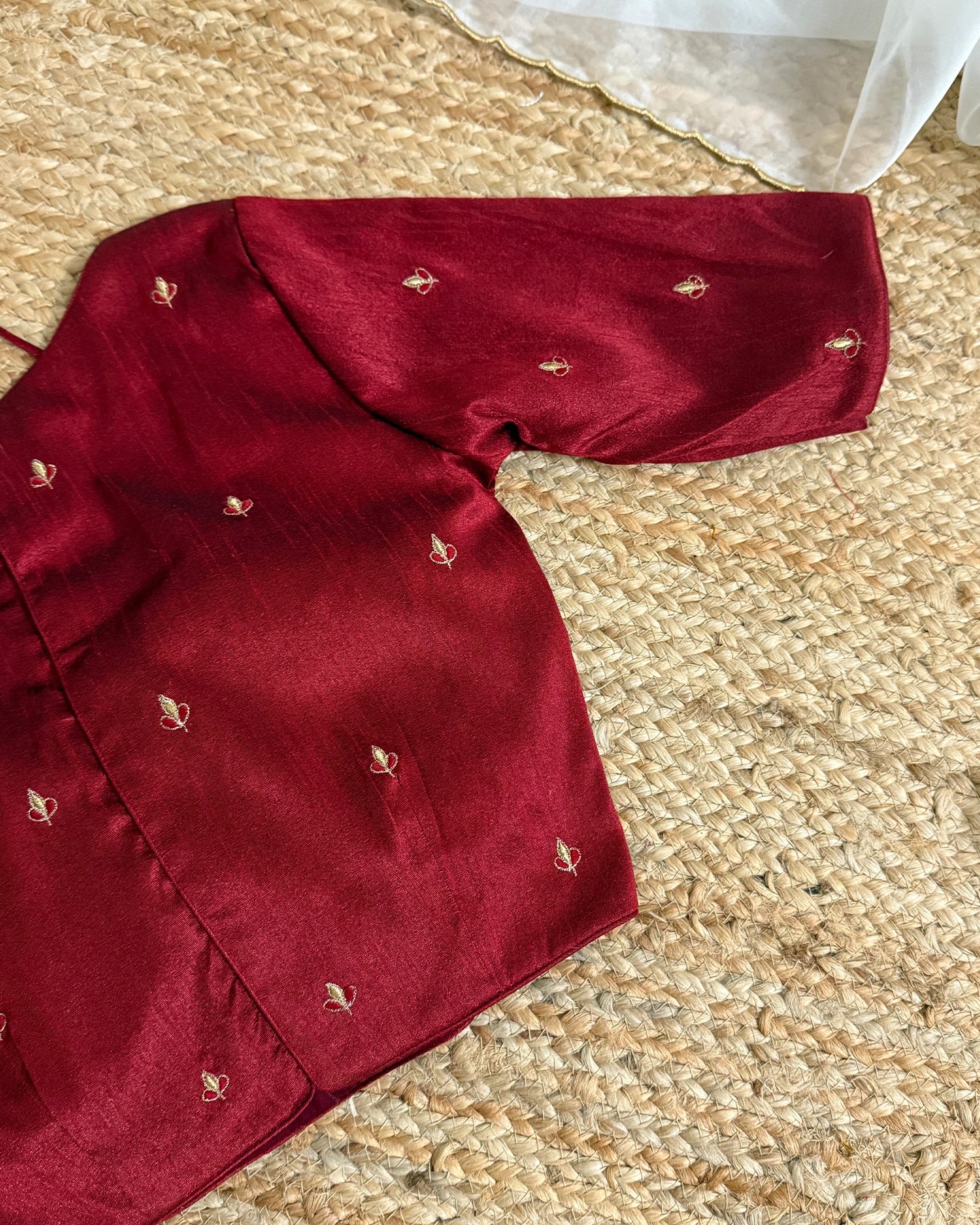 Panash Maroon Blouse