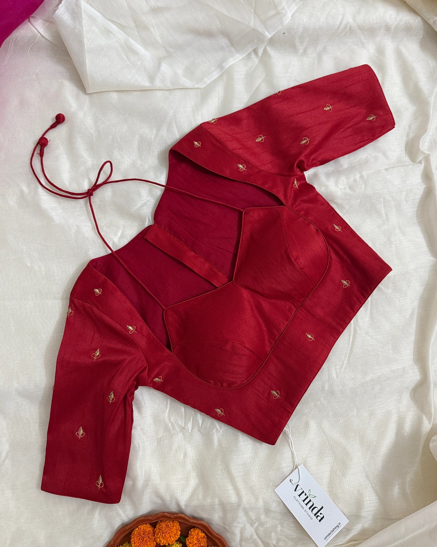 Panash Red Blouse