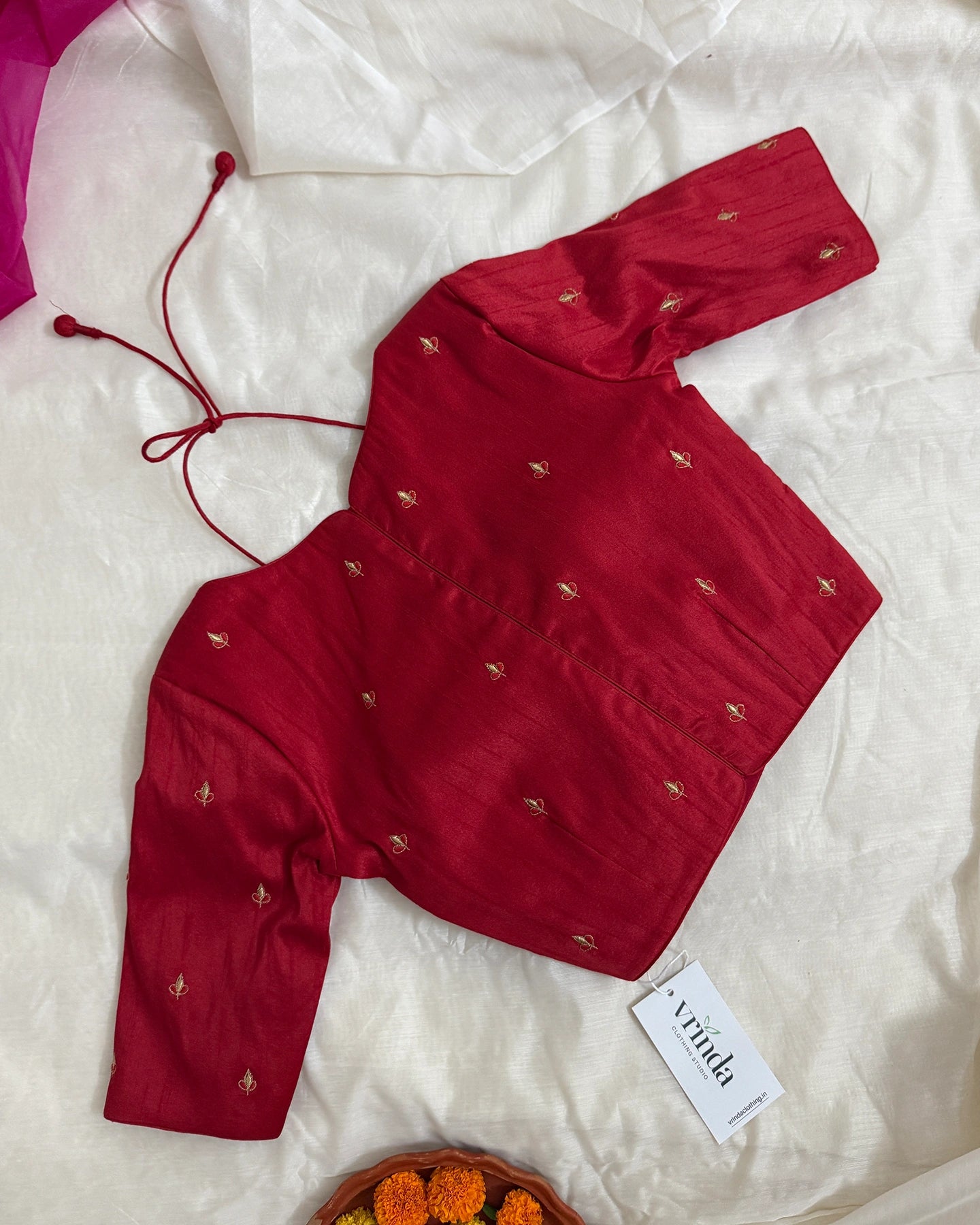 Panash Red Blouse
