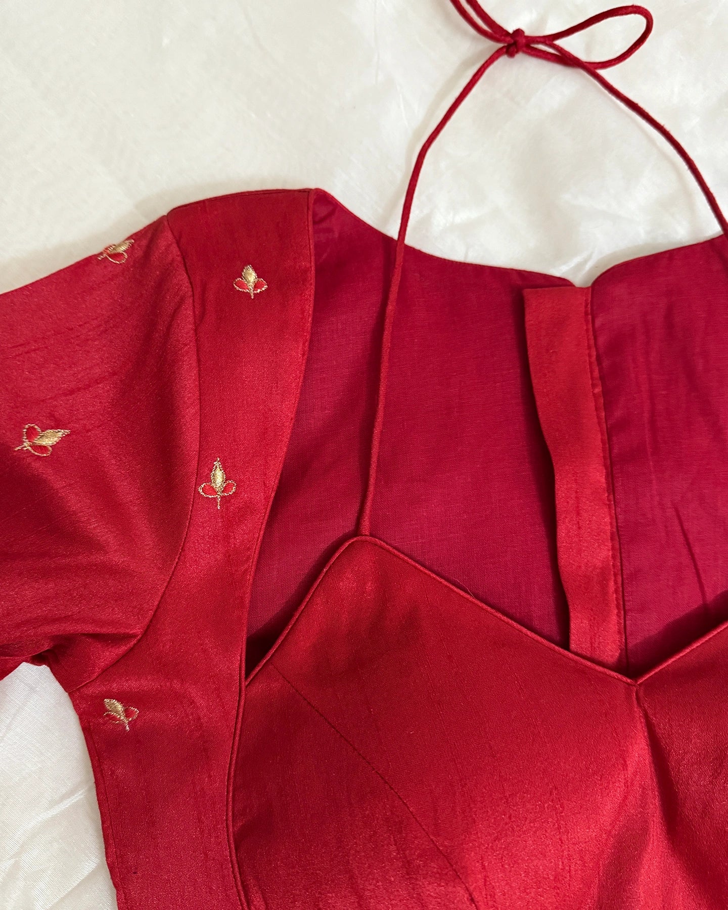 Panash Red Blouse