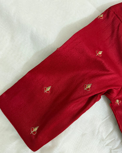 Panash Red Blouse