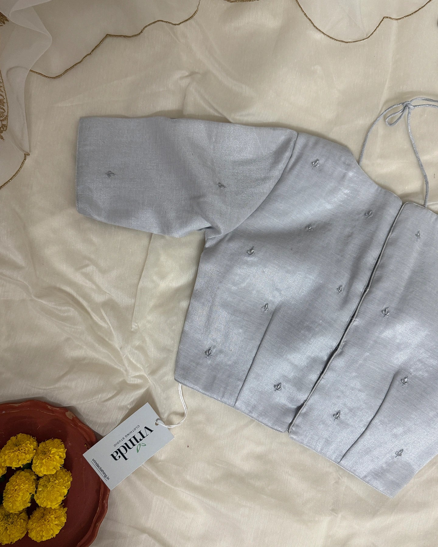 Panash Silver Blouse