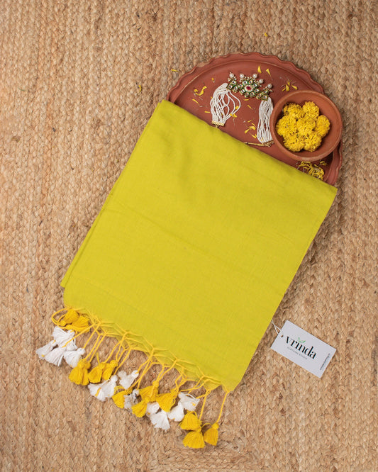 Pineapple Punch Saree