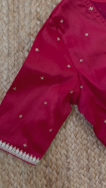 Star Red Blouse