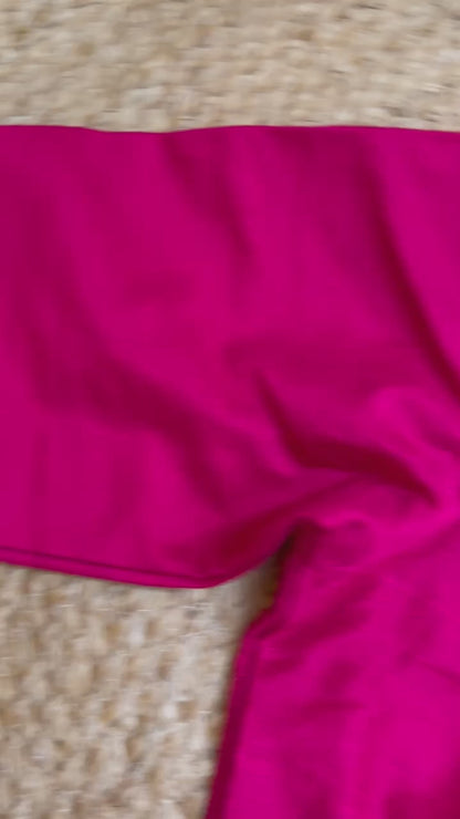 Fushia Shine Blouse