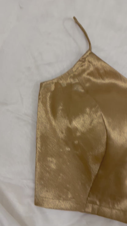 Molten Gold Blouse