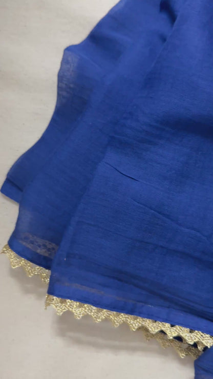 Gold's Blueberry Saree