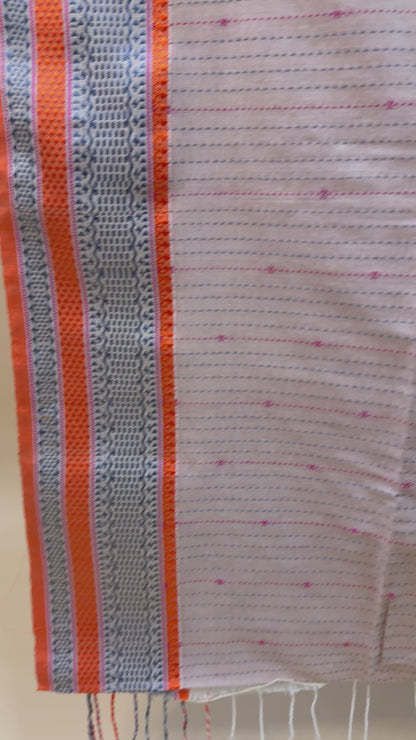 Chandan Kantha Handwoven Tangail Saree