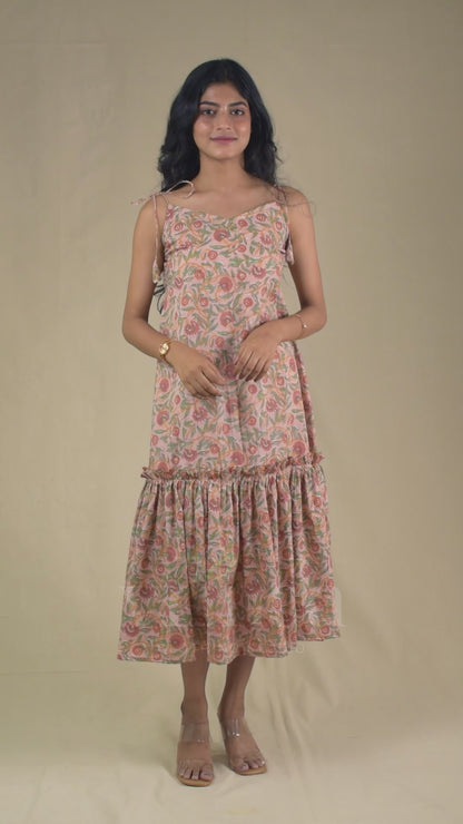 Peachy Rose Dress