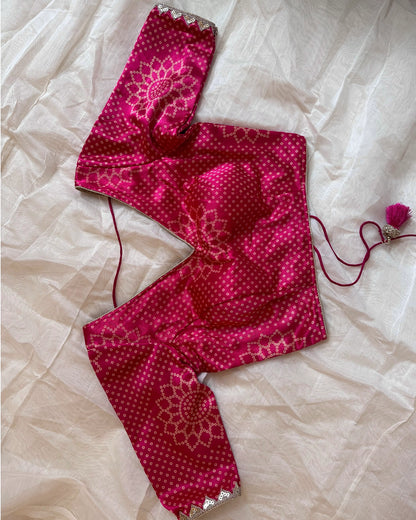 Rani bandhej Blouse