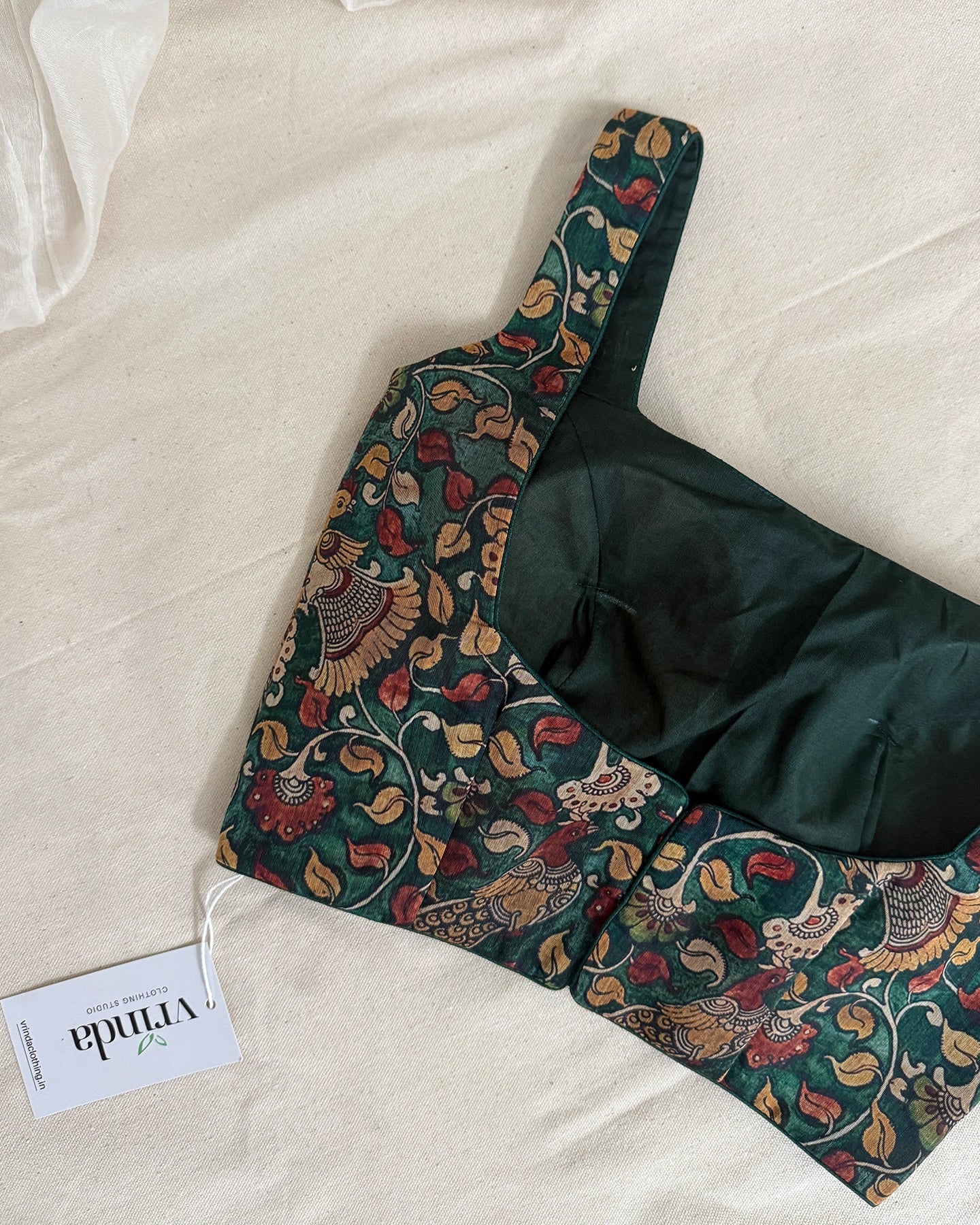 Ratha Green Blouse