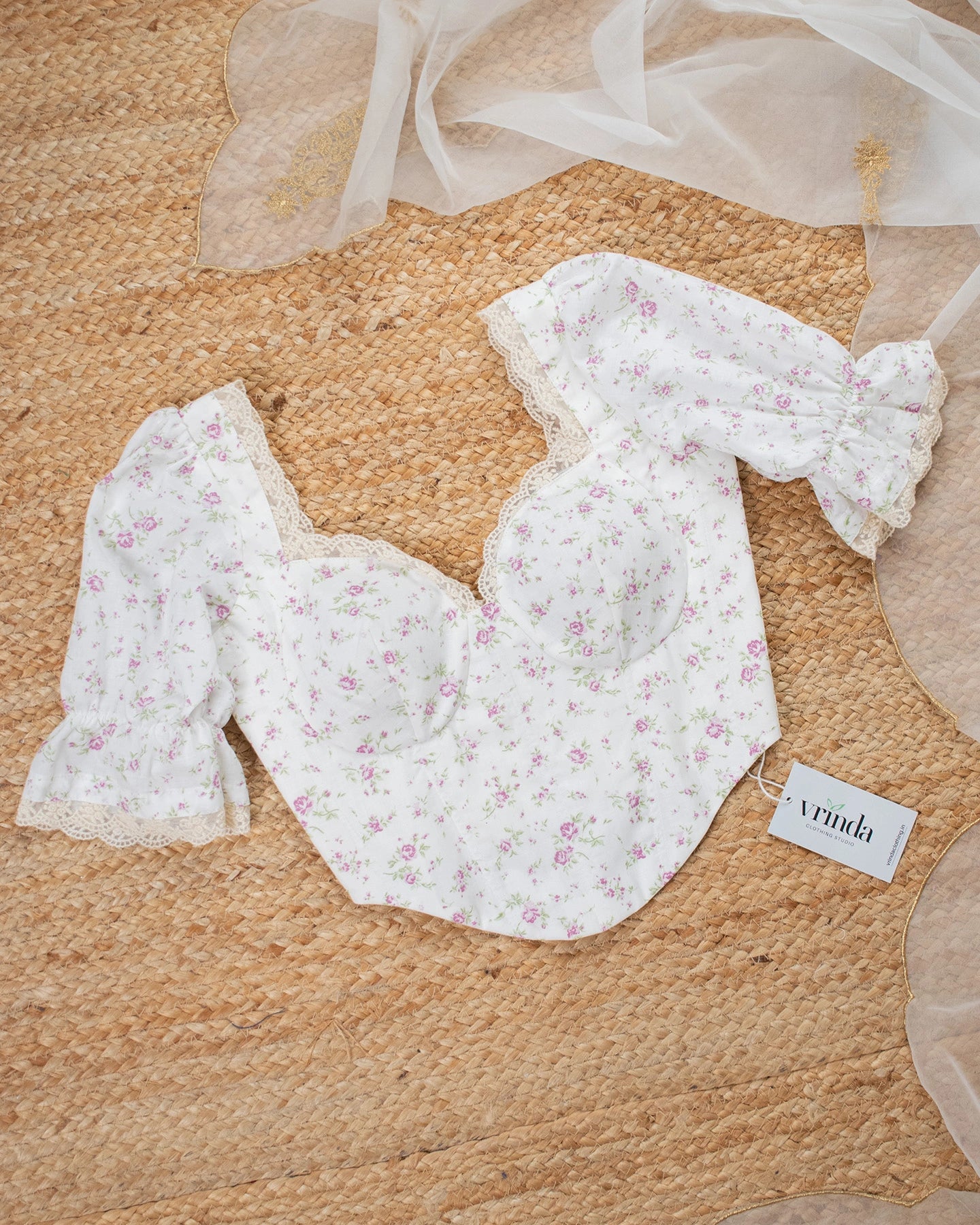 Rose Garden Corset Blouse