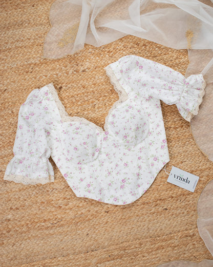 Rose Garden Corset Blouse
