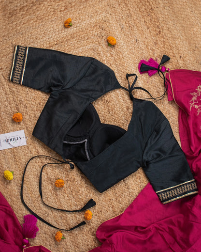Rubari Black Blouse