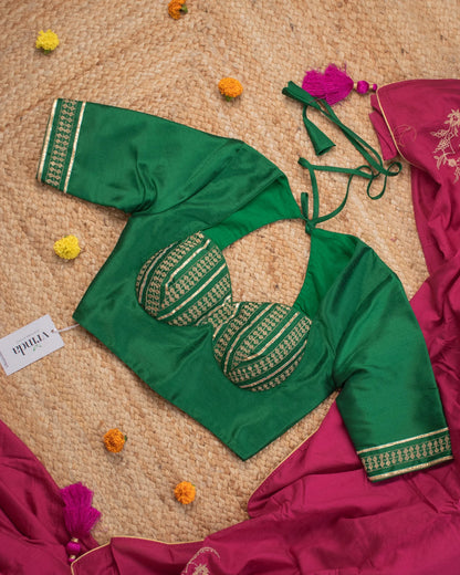 Rubari Emerald Blouse