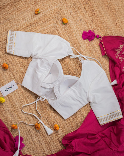 Rubari Ivory Blouse