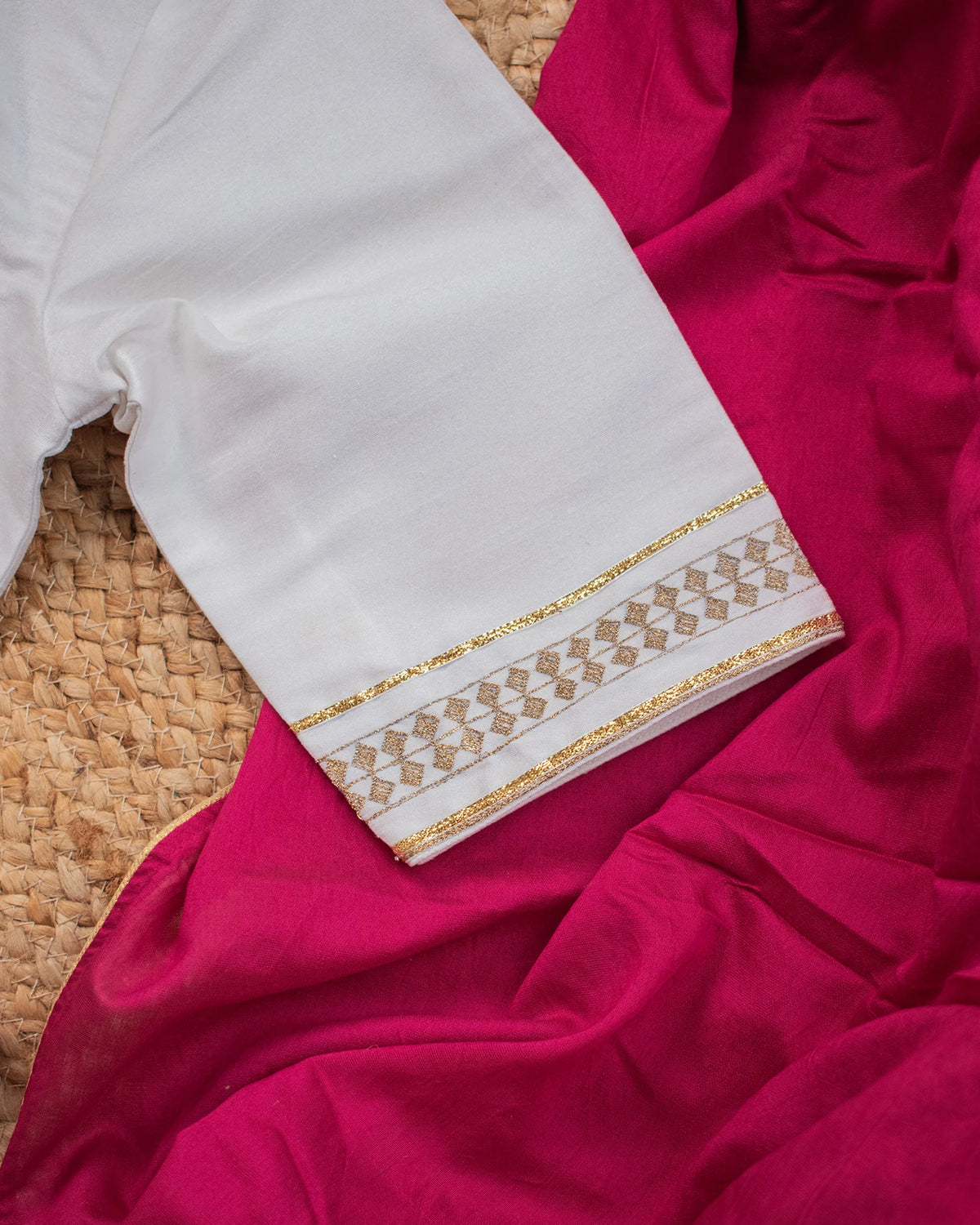 Rubari Ivory Blouse