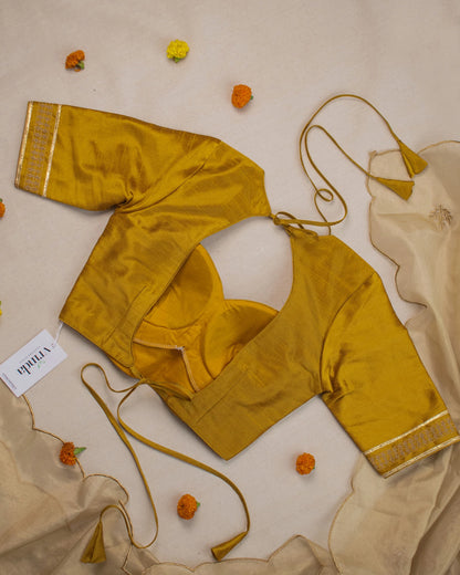 Rubari Mustard Blouse