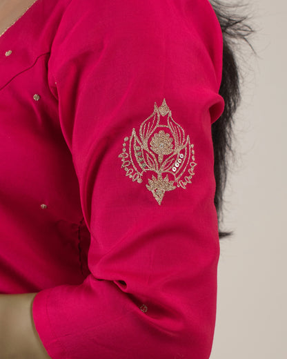 Samarvi Hot Pink Lehenga Set