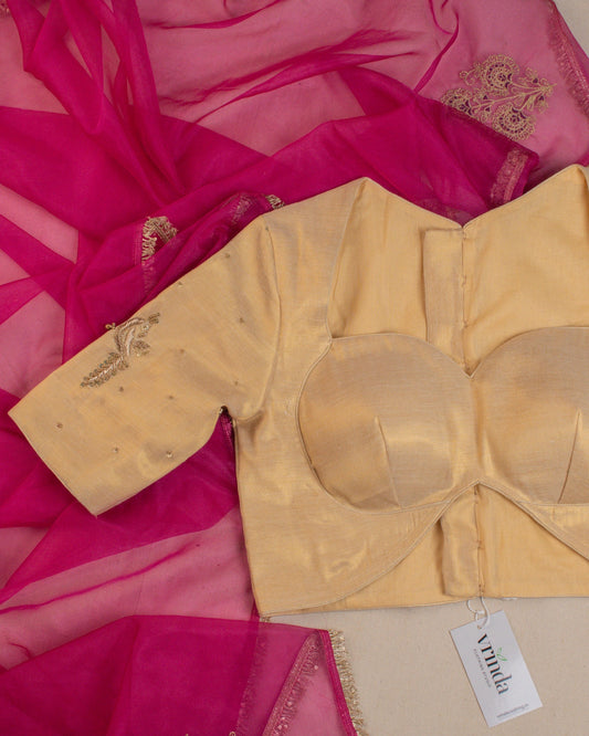 Sarang Gold Blouse