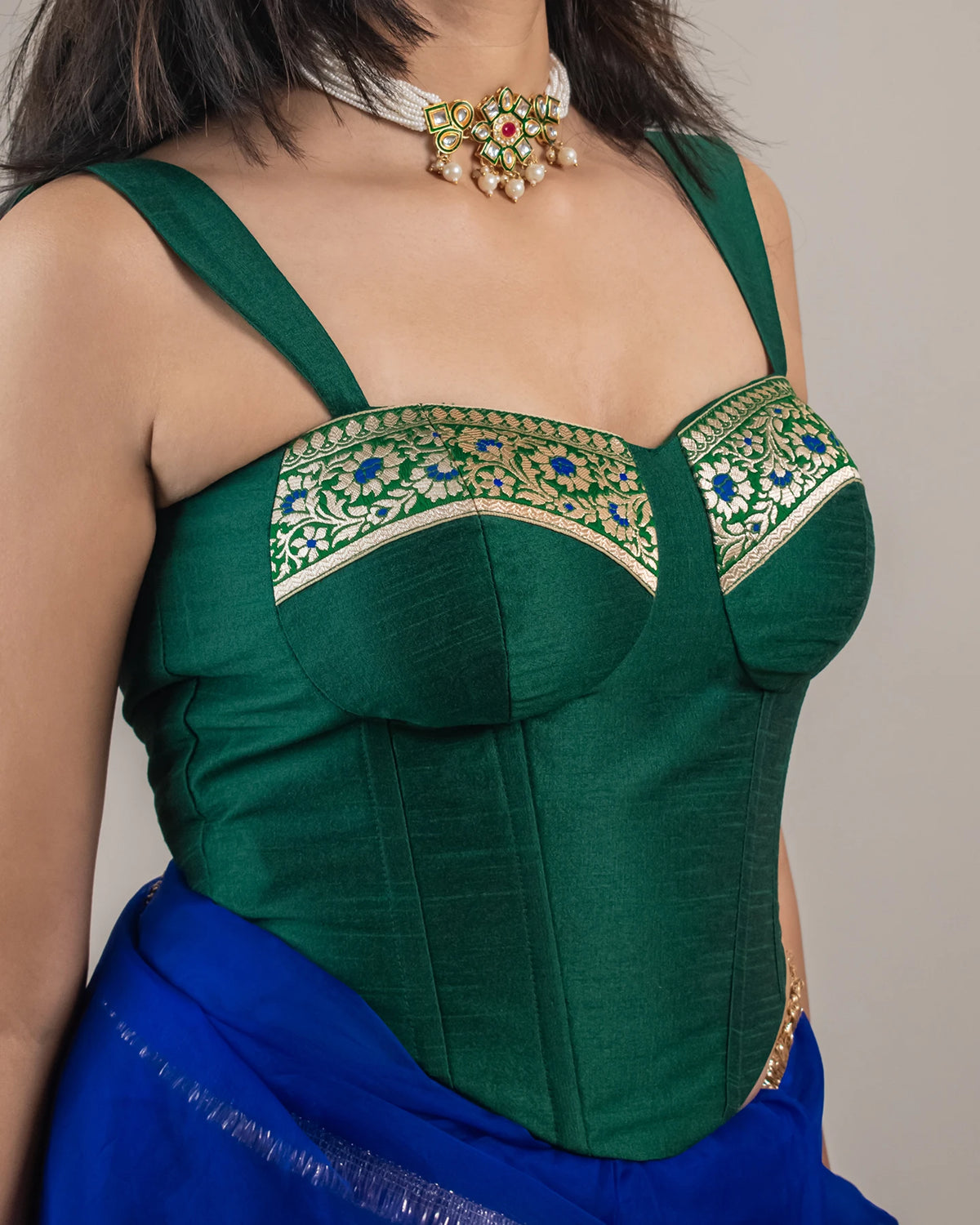Srilaja Corset Blouse