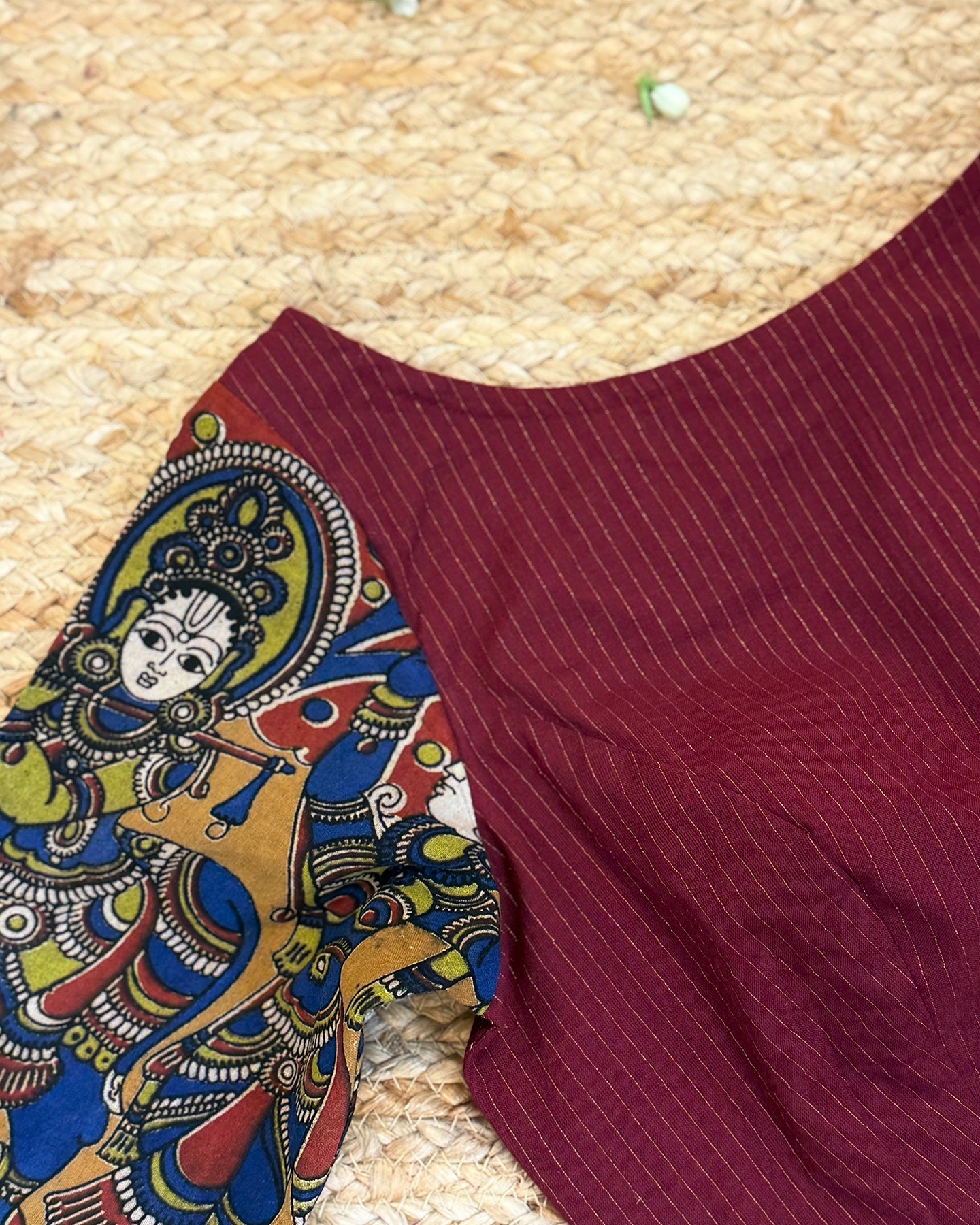 Srivalli Maroon Blouse