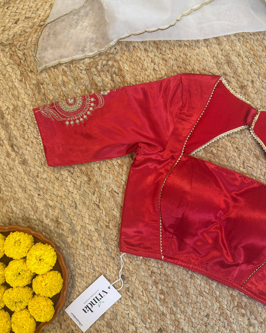 Subarna Laal Blouse