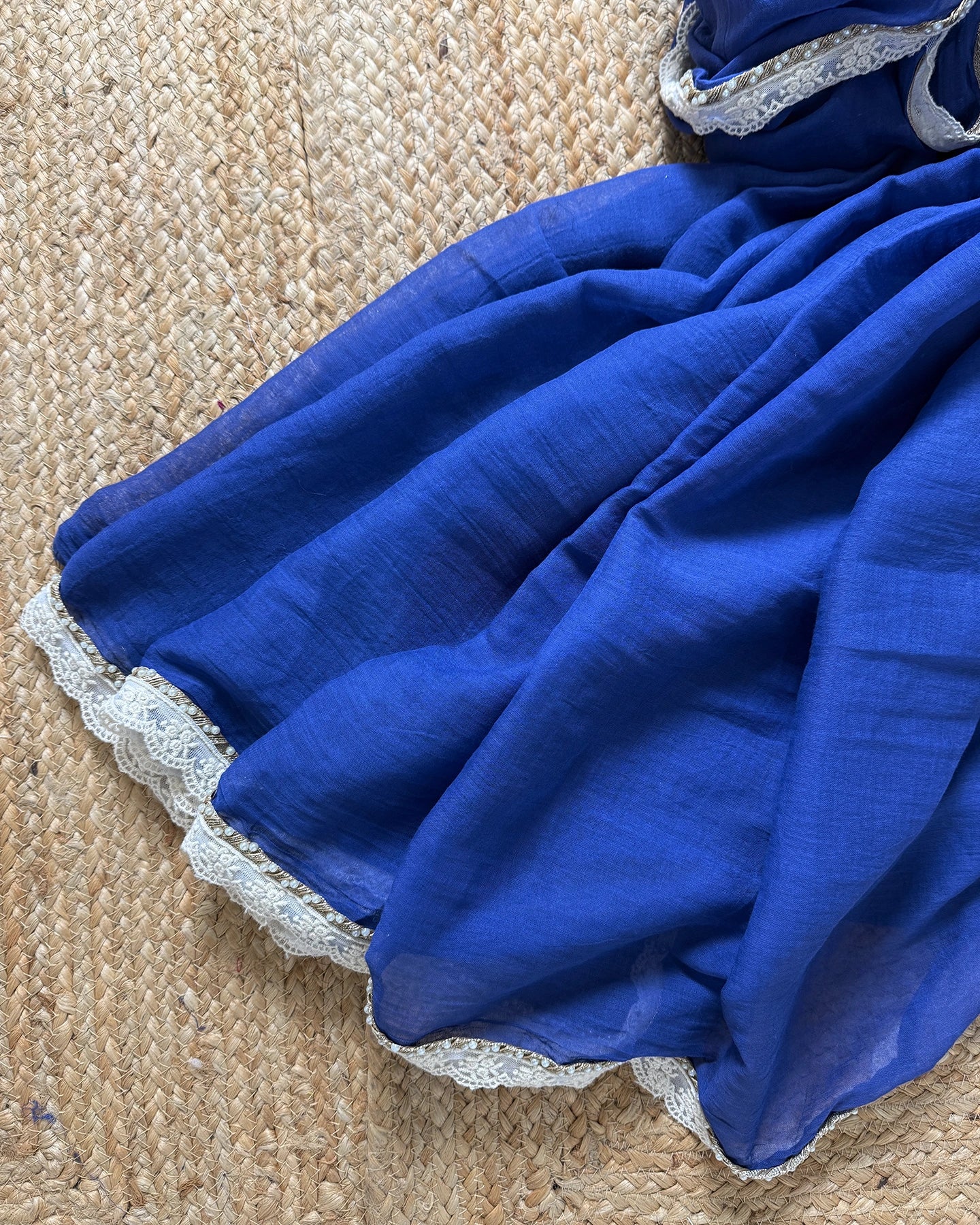 Summer Blue Saree