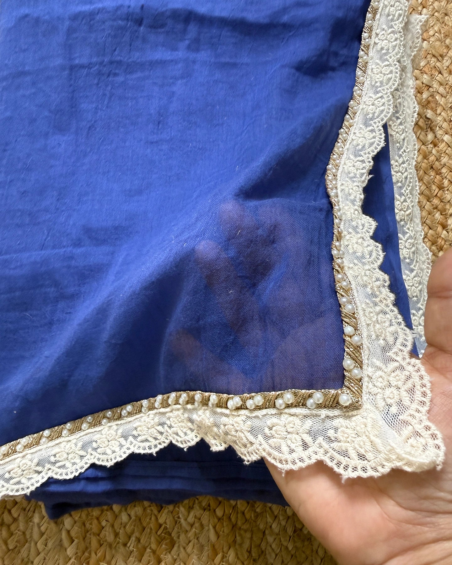 Summer Blue Saree