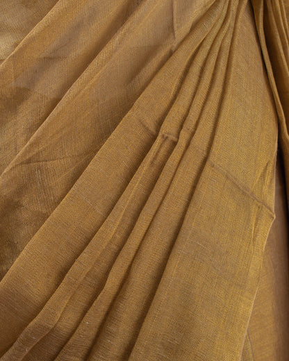 Swargini Antique Gold Handwoven Saree