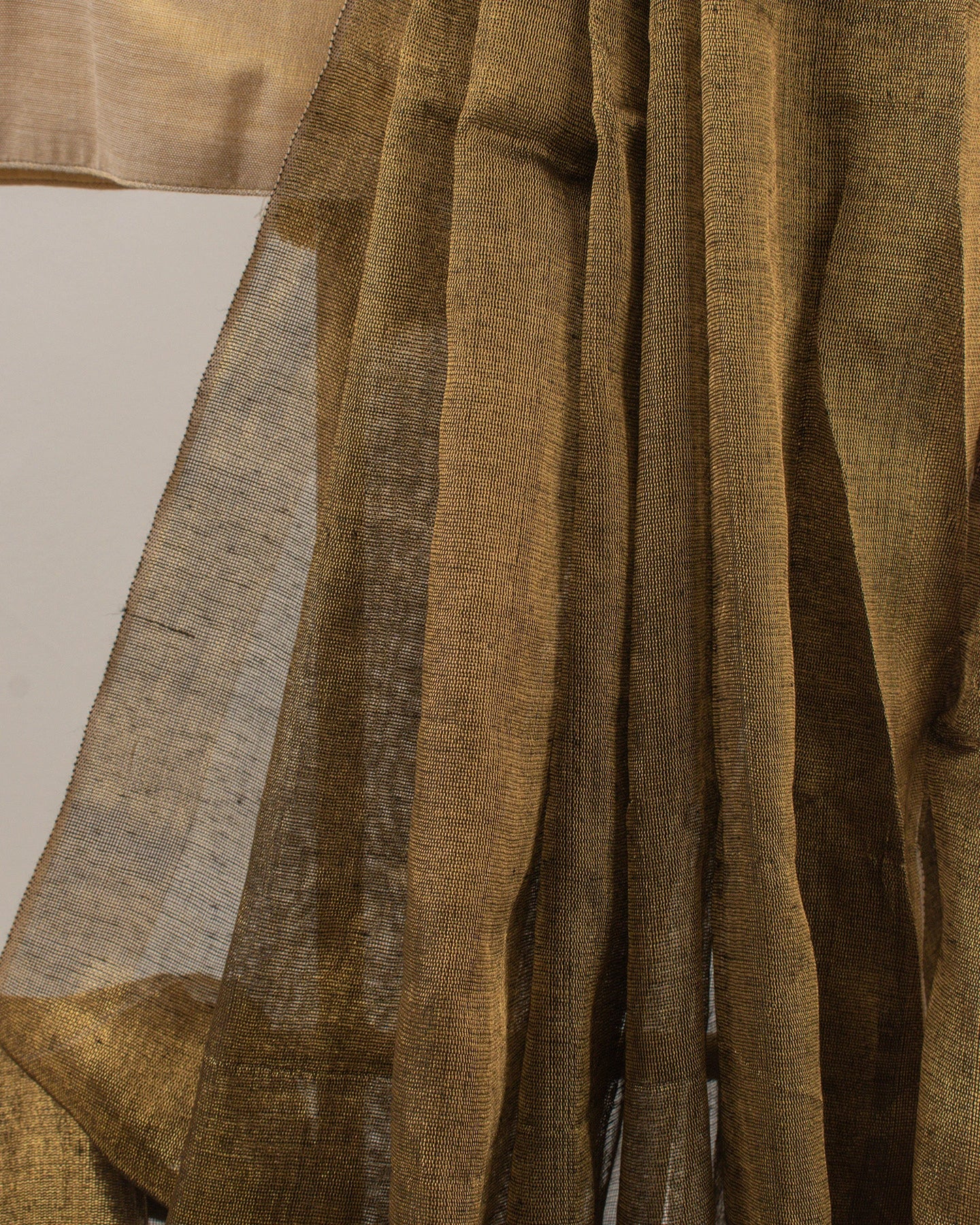 Swargini Bronze Handwoven Saree