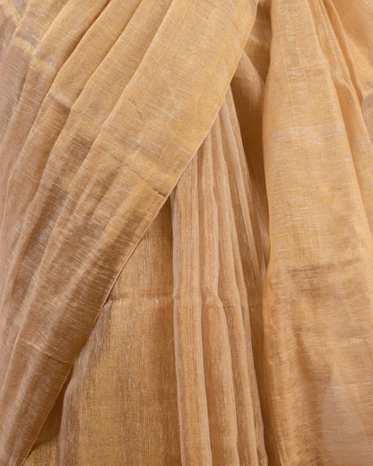 Swargini Gold Handwoven Saree
